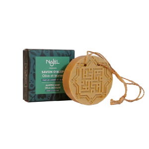 Aleppo Soap with Rope - Amber and Oud 150g