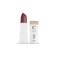 lipstick matte n°258, couleur caramel, organic makeup, natural makeup, v claire natural beauty