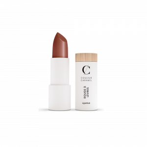 Lipstick n°262 - Chocolate Brown, couleur caramel, organic makeup, natural makeup, v claire natural beauty