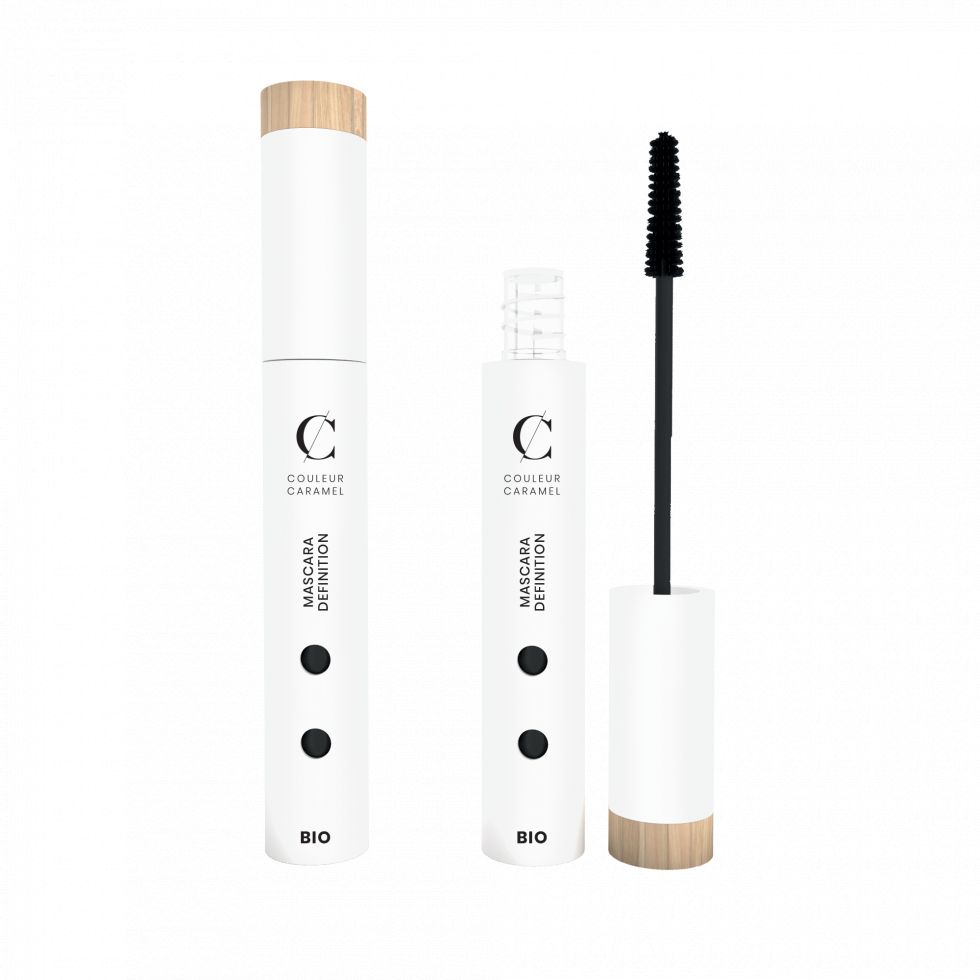 couleur caramel lengthening mascara, couleur caramel makeup, organic makeup, natural makeup, vegan makeup, v claire natural beauty 